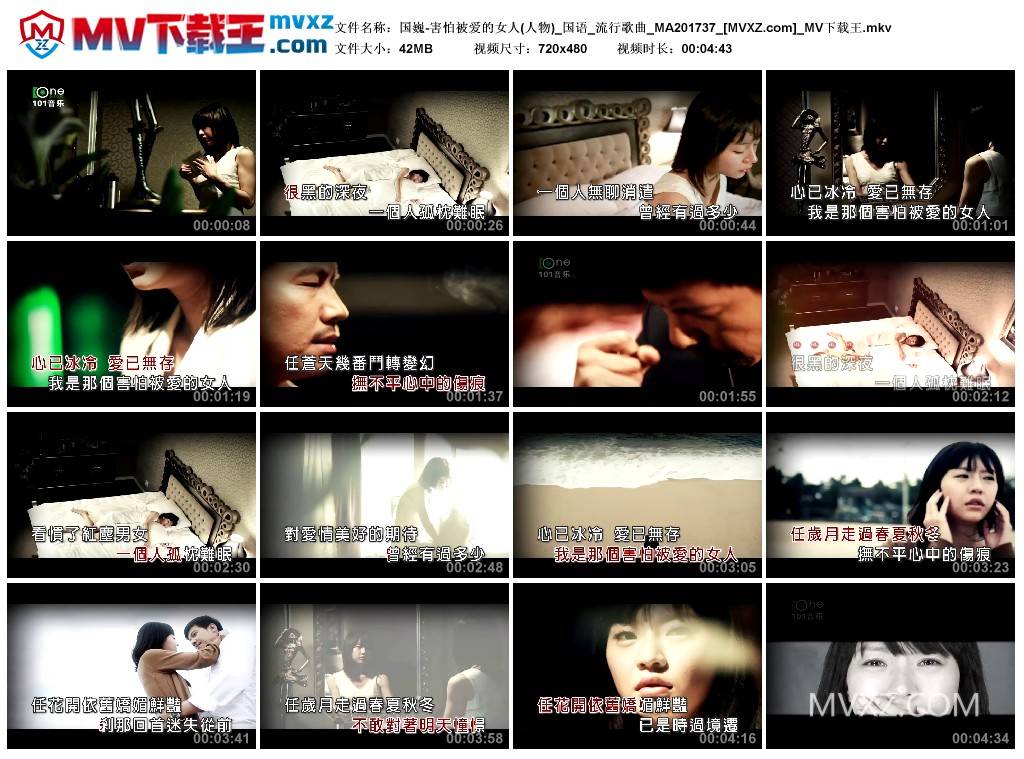 国巍-害怕被爱的女人(人物)_国语_流行歌曲_MA201737